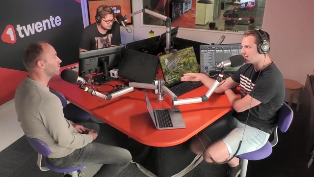 Dominique Scholten te gast bij een eerder interview van 1Twente