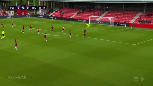 Eerder duel tussen PSV Vrouwen en FC Twente Vrouwen in Eindhoven; archiefbeeld, niet van het aangekondigde duel in De Grolsch Veste.