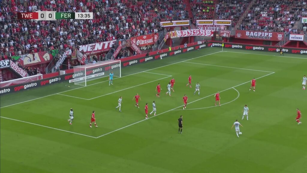 Archiefbeeld van FC Twente tegen Ferencváros