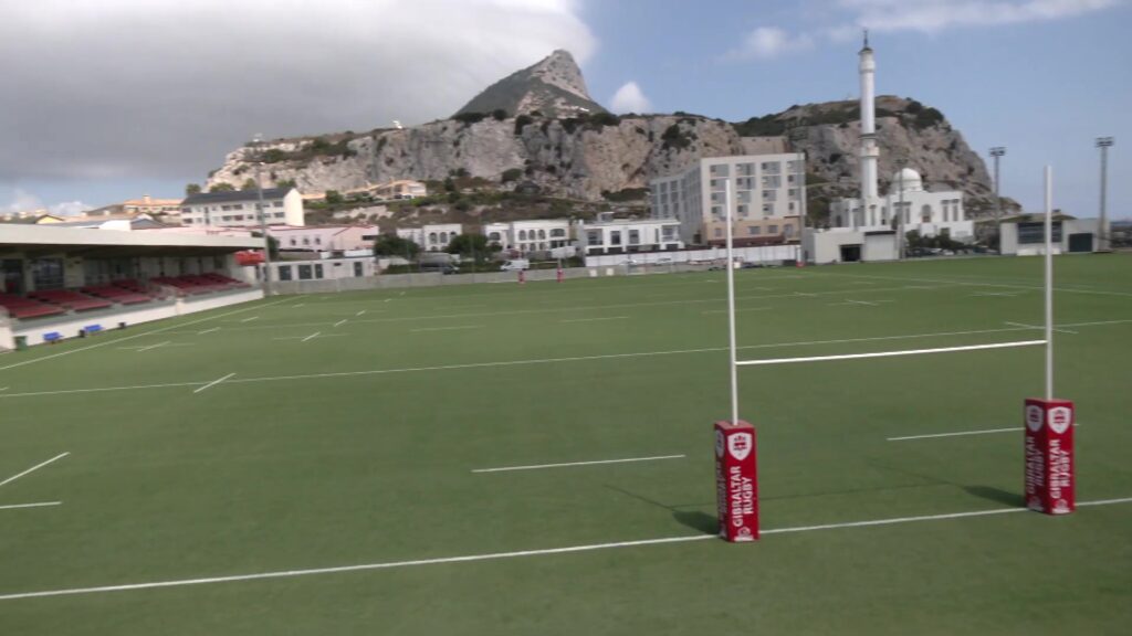Sportvelden bij Europa Sports Complex in Gibraltar