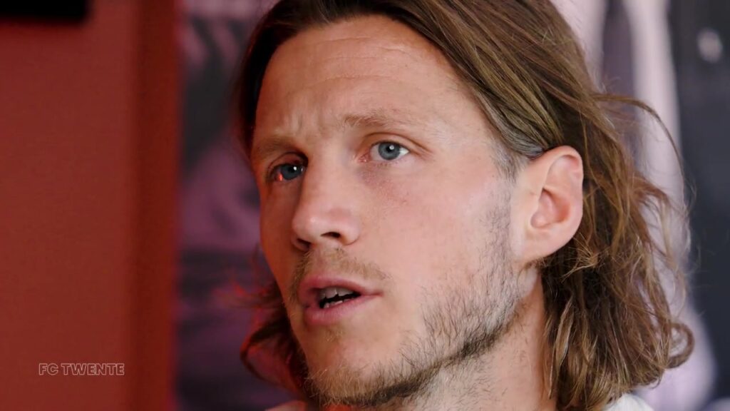 Wout Weghorst tijdens een eerder interview bij FC Twente