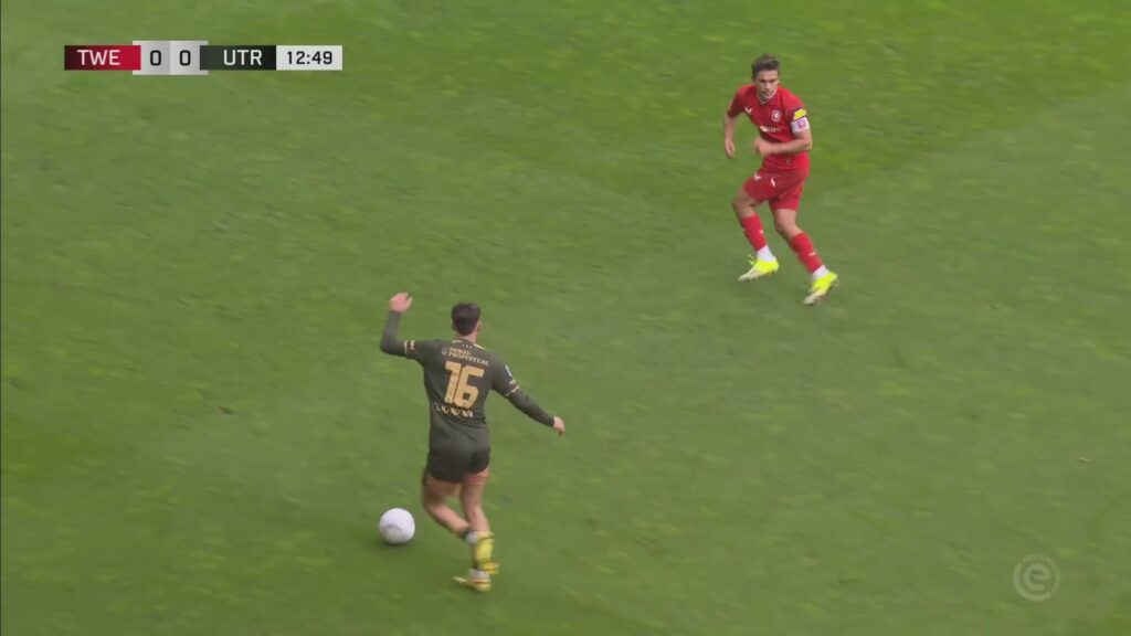 FC Twente en FC Utrecht tijdens een eerdere ontmoeting