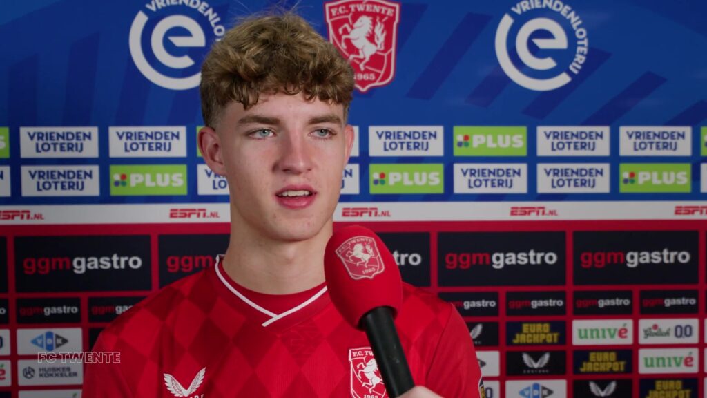 Ruud Nijstad tijdens een eerder interview bij FC Twente.