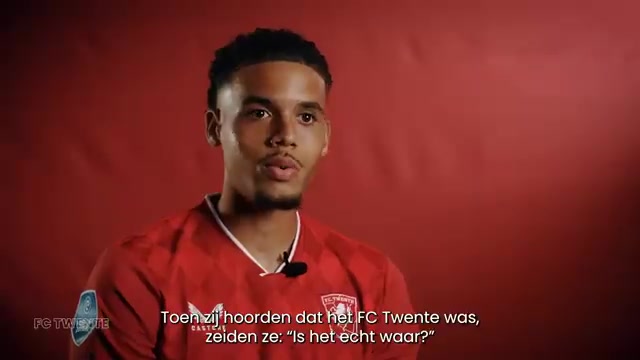 Daouda Weidmann tijdens een eerder interview bij FC Twente