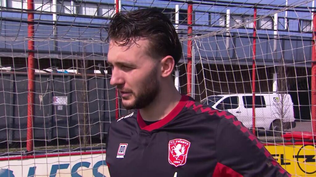 Joël Drommel tijdens zijn eerdere periode bij FC Twente