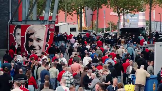Supporters bij De Grolsch Veste